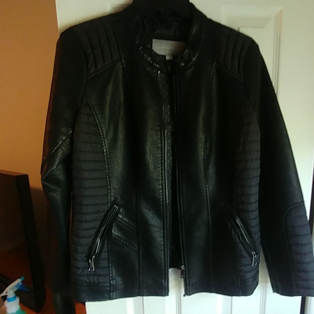 Leather jacket